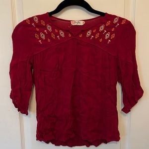 Girls Short Sleeve Top